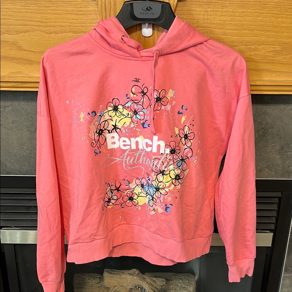 Bench Women's Pink Hoodie Sweater